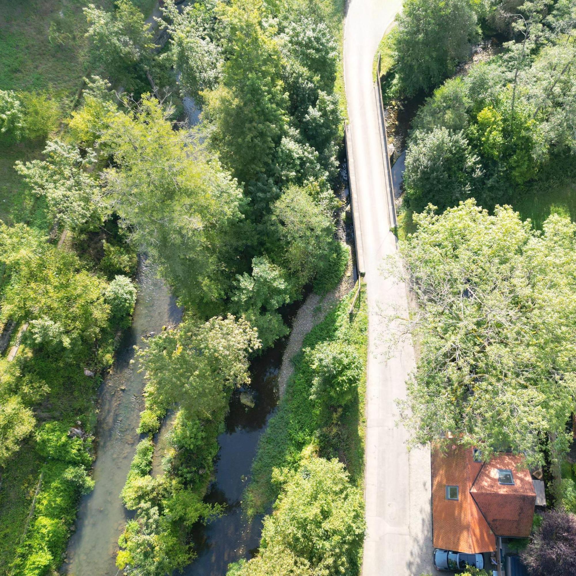 Tauberchalet I Private Spa, Garten Und Kaeltekick I 10Min Walk To Historic Old Town Rothenburg ob der Tauber Eksteriør billede